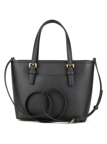 Michael Kors Leder-Schultertasche in Schwarz - (B)27 x (H)19 x (T)10 cm