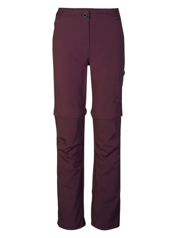 Killtec Spodnie funkcyjne Zipp-Off "KOS 5" w kolorze fioletowym
