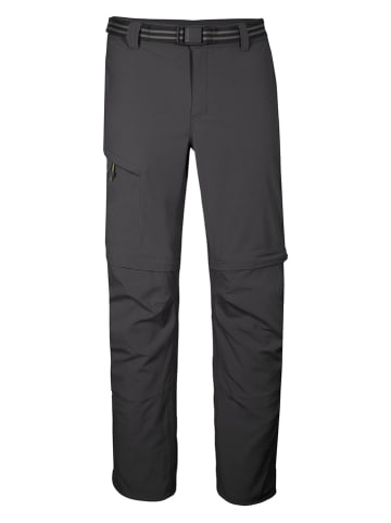 Killtec Spodnie funkcyjne Zipp-Off "KOS 13" w kolorze antracytowym
