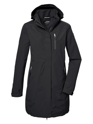 Killtec Funktionsparka "KOS 30" in Schwarz