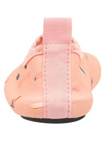 Playshoes Barfuß-Schuhe "Surfbrett Palmen" in Rosa