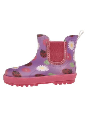 Playshoes Gummistiefel in Lila/ Rosa