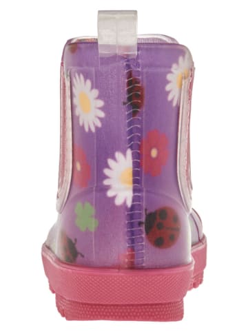 Playshoes Rubberlaarzen paars/lichtroze