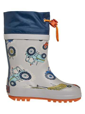 Playshoes Gummistiefel "Traktor" in Grau