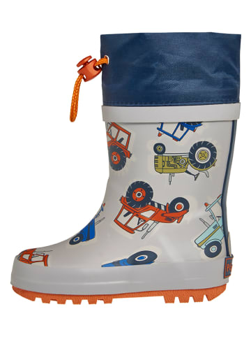Playshoes Gummistiefel "Traktor" in Grau