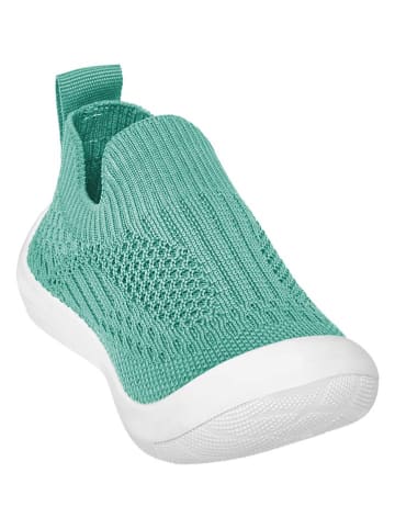 Playshoes Kapcie w kolorze zielonym