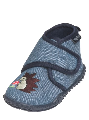 Playshoes Kapcie w kolorze niebieskim