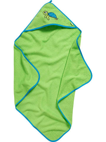Playshoes Badcape "Schildpad" groen