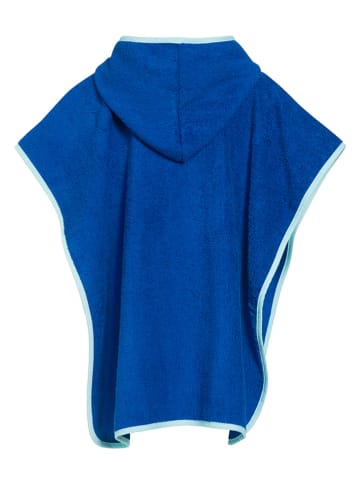 Playshoes Badponcho "Haai" blauw
