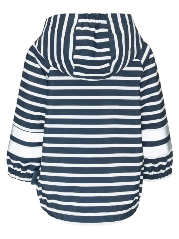 Playshoes Kurtka przeciwdeszczowa w kolorze granatowo-białym