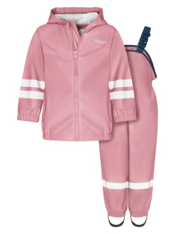 Playshoes 2tlg. Regenoutfit in Rosa