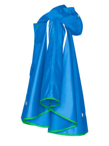 Playshoes Regenponcho in Blau