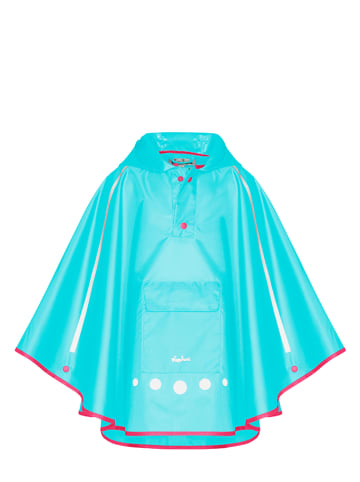 Playshoes Regenponcho in Türkis