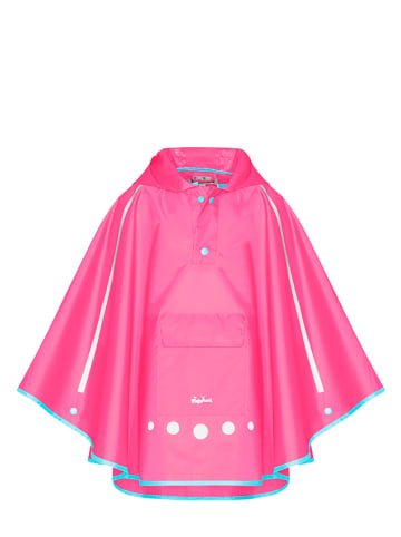 Playshoes Regenponcho in Neonpink