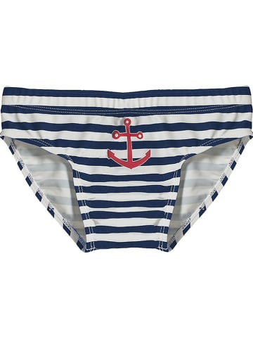 Playshoes Zwemluier "Maritim" wit/donkerblauw