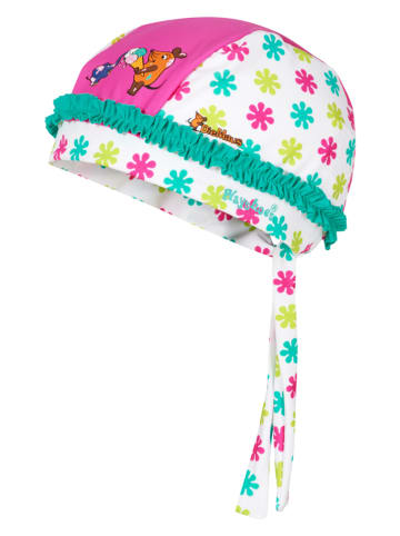 Playshoes Strandmütze "Die Maus" in Weiß/ Bunt