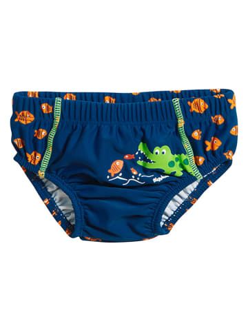 Playshoes Zwemluier "Krokodil" donkerblauw
