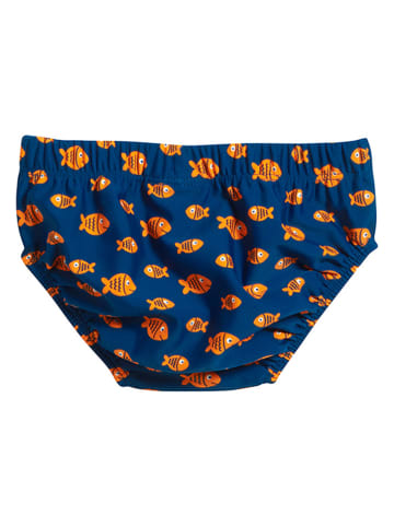 Playshoes Zwemluier "Krokodil" donkerblauw