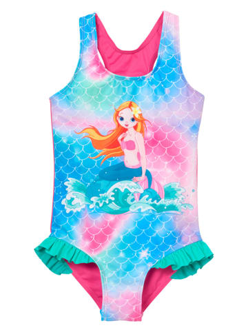 Playshoes Badpak roze/meerkleurig