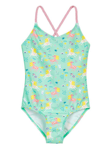 Playshoes Badeanzug in Mint/ Bunt