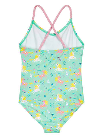 Playshoes Badpak mintgroen/meerkleurig