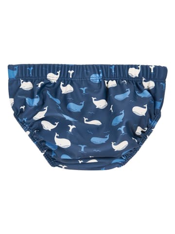 Playshoes Pieluszka kąpielowa "Whale" w kolorze granatowym