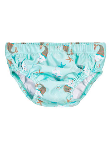 Playshoes Zwemluier "Eenhoornzeemeerkat" turquoise