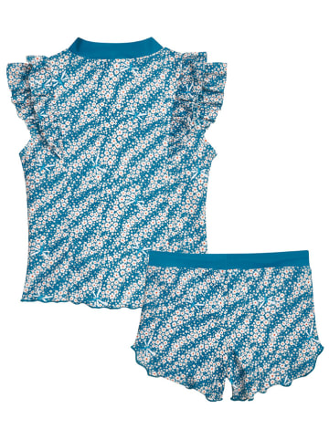 Playshoes 2-delige zwemoutfit blauw
