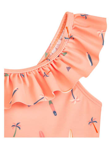 Playshoes Badpak "Surfbrett Palmen" oranje