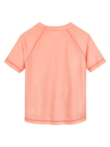 Playshoes Zwemshirt "Surfbrett Palme" oranje