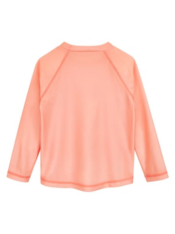 Playshoes Badeshirt "Surfbrett Palme" in Orange