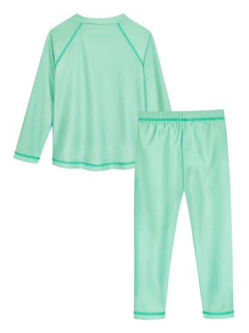 Playshoes 2tlg. Badeoutfit "Surfbrett Palmen" in Mint