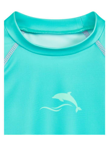 Playshoes Badeshirt "Batik" in Hellblau