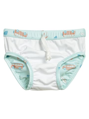 Playshoes Pieluszka kąpielowa "Surf-Bus" w kolorze błękitnym