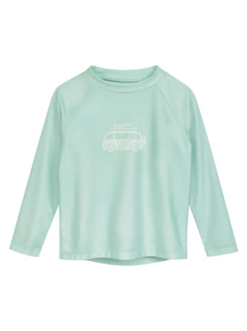 Playshoes Badeshirt "Surf-Bus" in Hellgrün