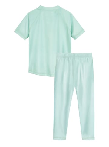 Playshoes 2-delige zwemoutfit "Surf-Bus" mintgroen