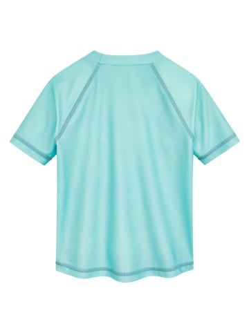 Playshoes Badeshirt "Hai" in Hellblau