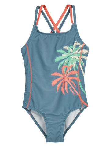 Playshoes Badpak "Palmen" lichtblauw