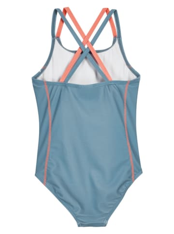 Playshoes Badeanzug "Palmen" in Hellblau