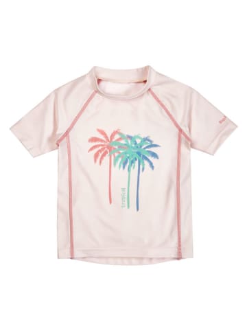 Playshoes Koszulka kąpielowa "Palms" w kolorze kremowym