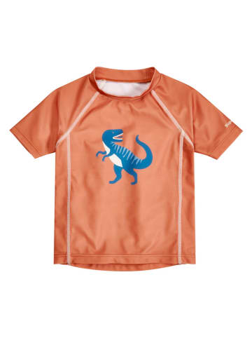 Playshoes Zwemshirt "Dino" oranje