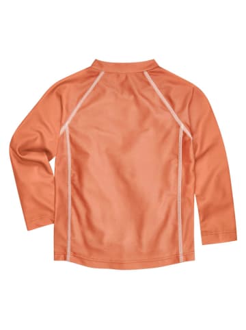 Playshoes Koszulka kąpielowa "Dino" w kolorze pomarańczowym