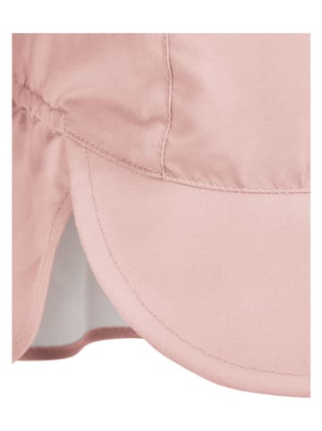 Playshoes Czapka w kolorze jasnoróżowym z osłoną karku
