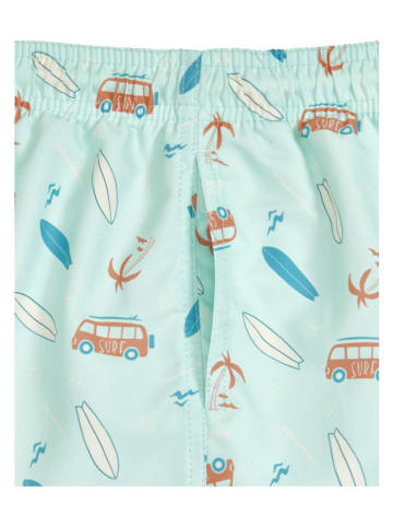 Playshoes Szorty kąpielowe "Surf-Bus" w kolorze błękitnym