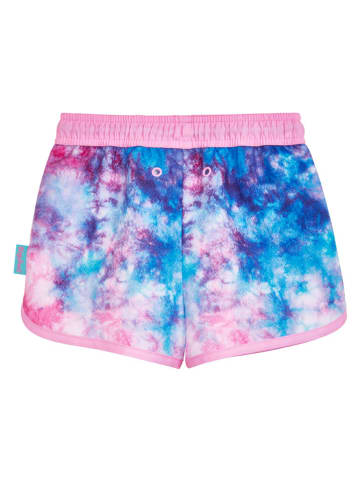 Playshoes Zwemshort "Batik" lichtroze/blauw
