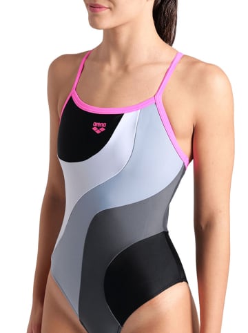 Arena Strój kąpielowy w kolorze czarno-szarym