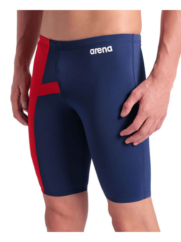 Arena Zwembroek donkerblauw/rood