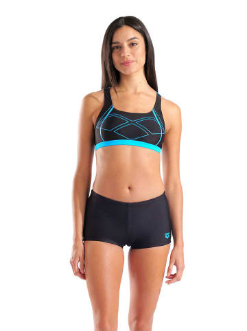 Arena Bikini w kolorze czarno-turkusowym
