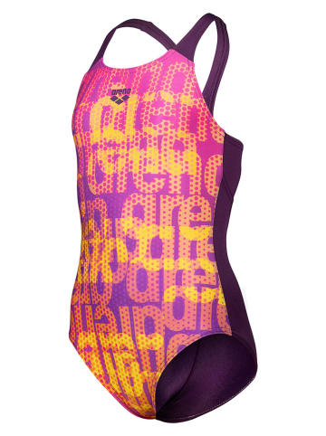 Arena Badeanzug in Lila/ Pink