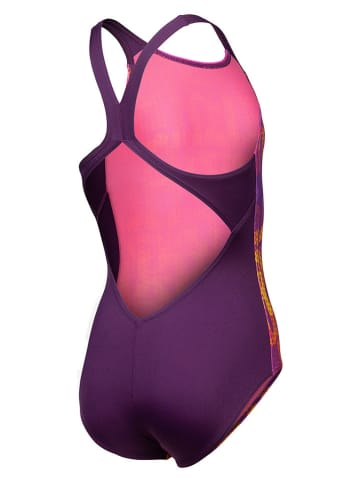 Arena Strój kąpielowy w kolorze fioletowo-różowym